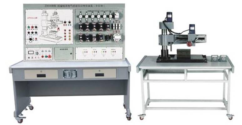 摇壁钻床电气技能实训考核装置