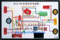 长江750型电路示教板