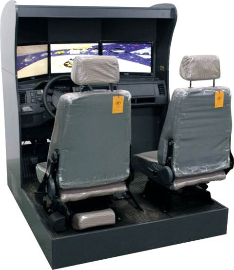 RY-QM3A型三屏汽车驾驶模拟器
