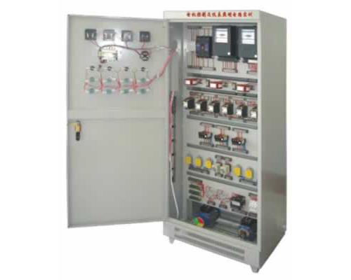TRYWX-02C型 电机控制及仪表照明电路实训考核装置（柜式、双面）