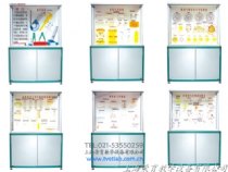 公差配合陈列柜,机械制图示教陈列柜