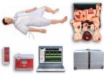高级综合急救护理训练模拟人（AED、CPR、护理、创伤四合一）